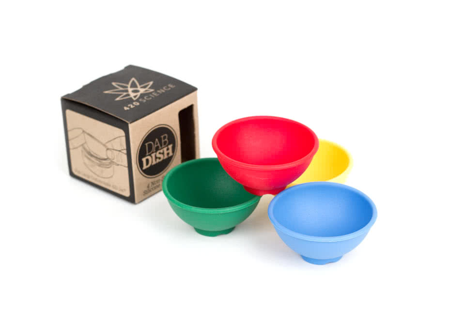 DAB DISH SILICONE INSERTS 4 PACK